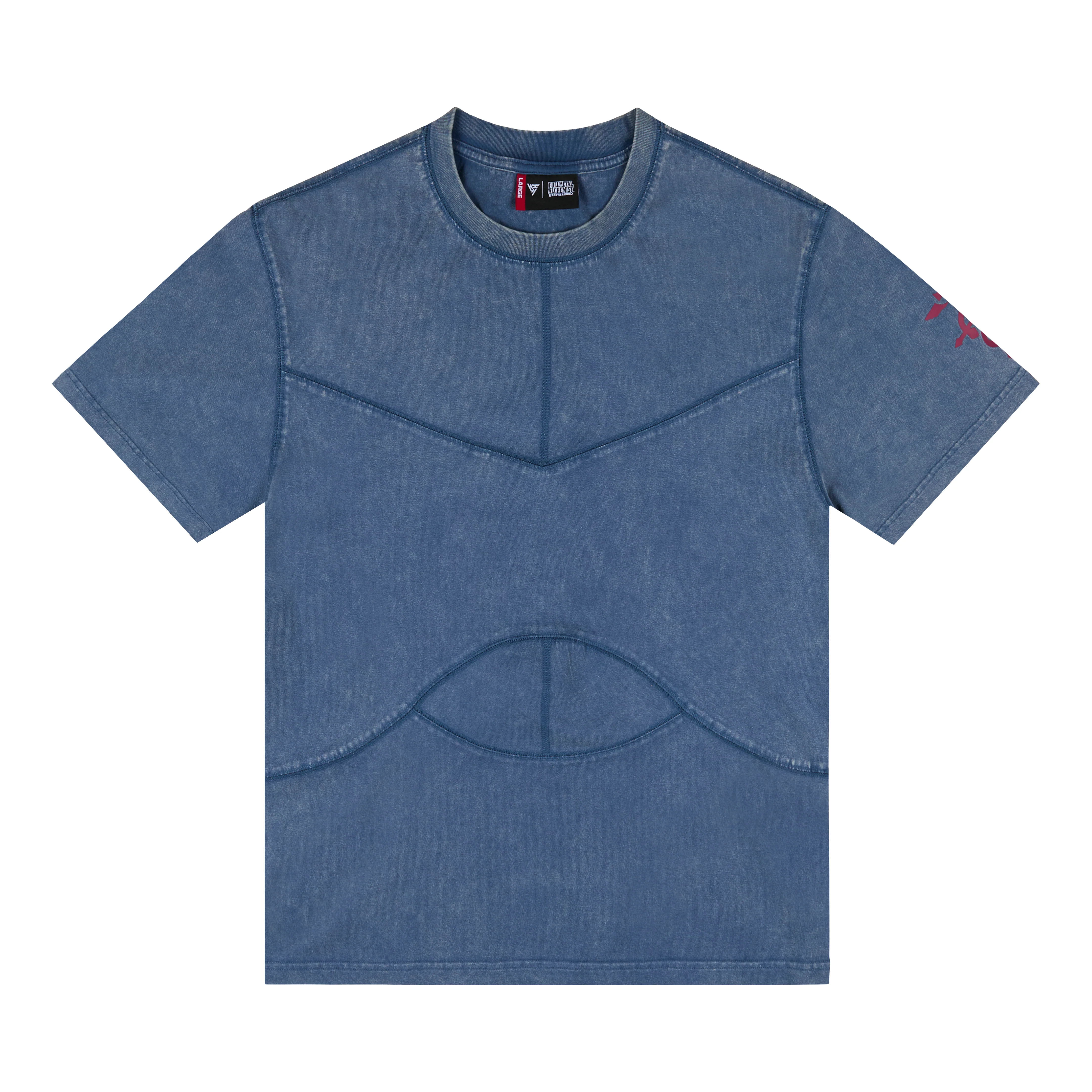 FMAB ALPHONSE PANEL SHIRT (BLUE) *PRE ORDER*