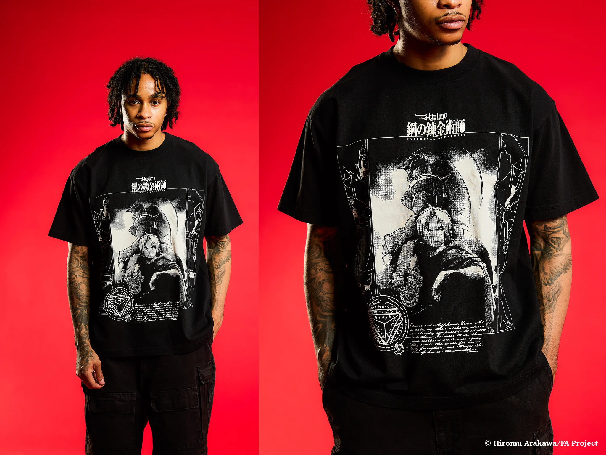 FMAB DRAWING SHIRT (BLACK)