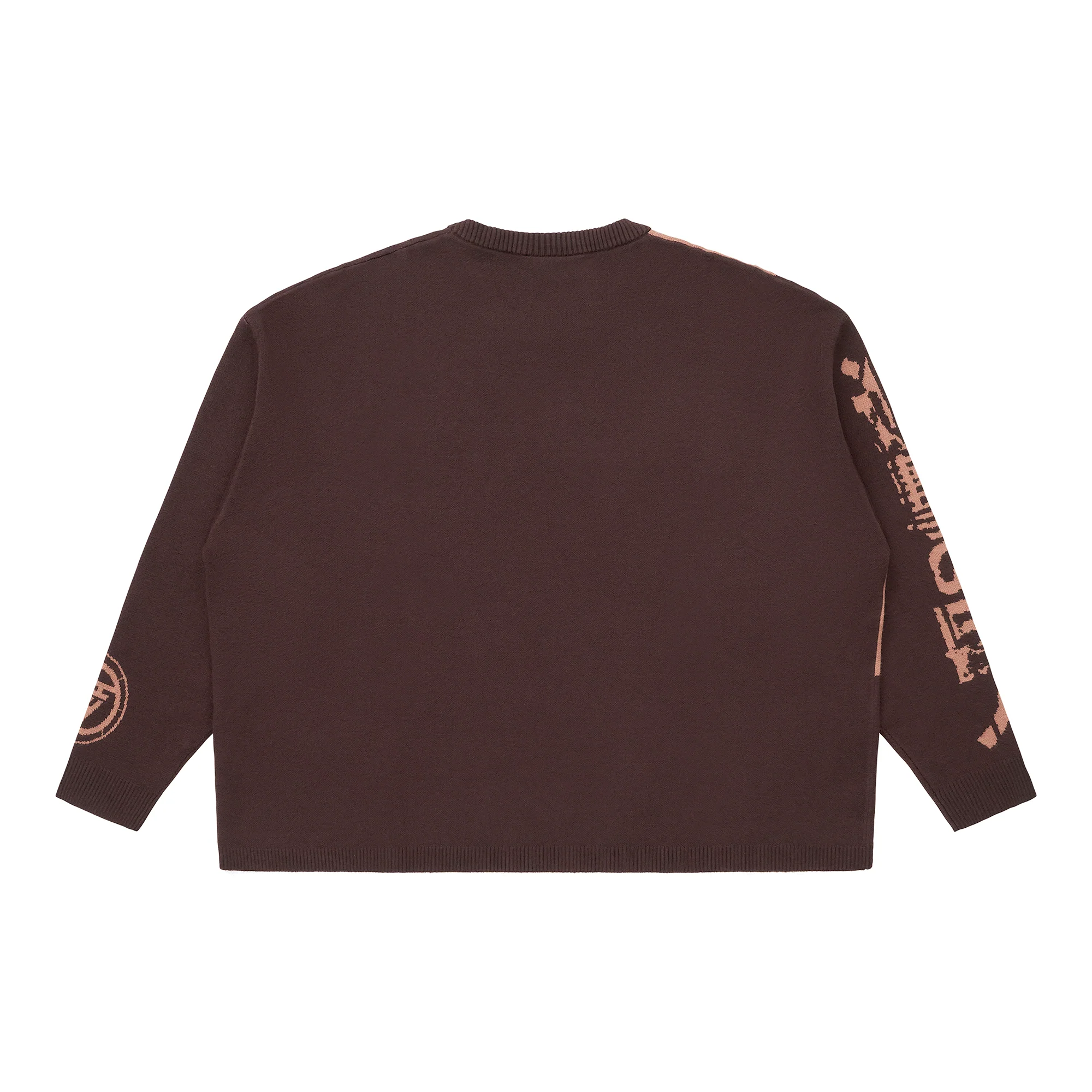 AOT COLOSSAL TITAN FACE SWEATER (BROWN)