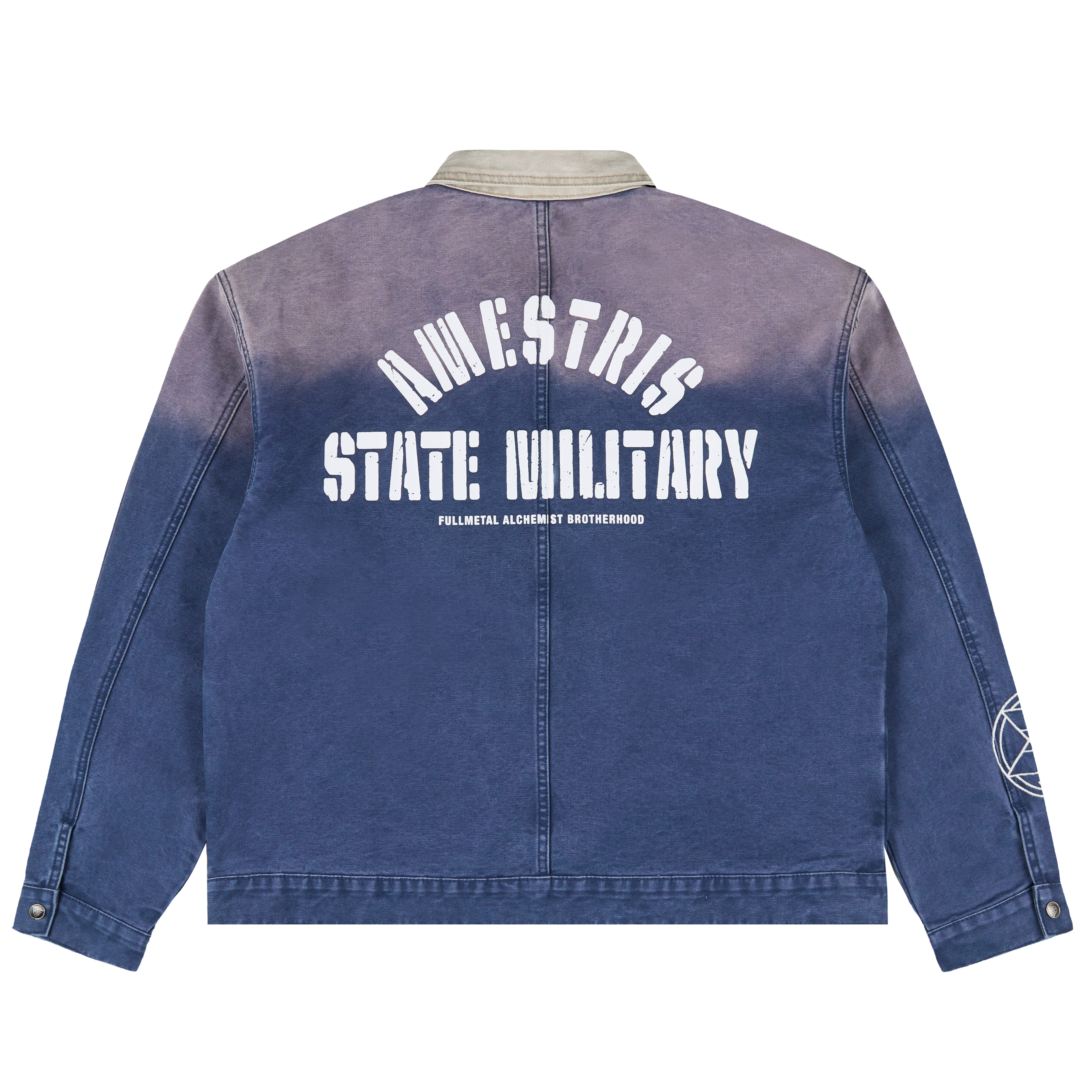 1111-fmab-mustang-trucker-jacket-navy-pre-order-2.jpg FMAB MUSTANG TRUCKER JACKET (NAVY) *PRE ORDER*