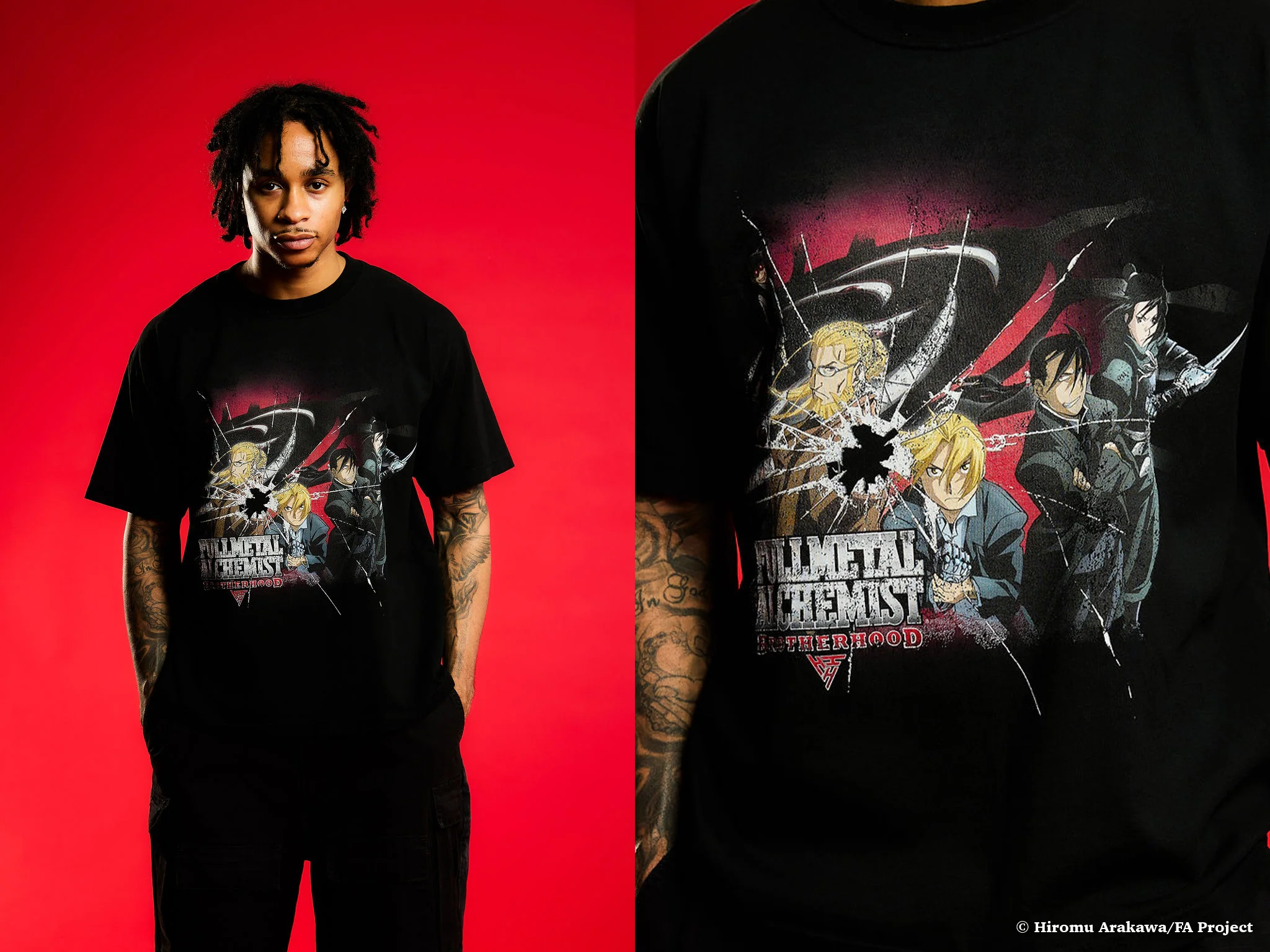 FMAB SHATTERED GLASS SHIRT (CHOCOLATE)