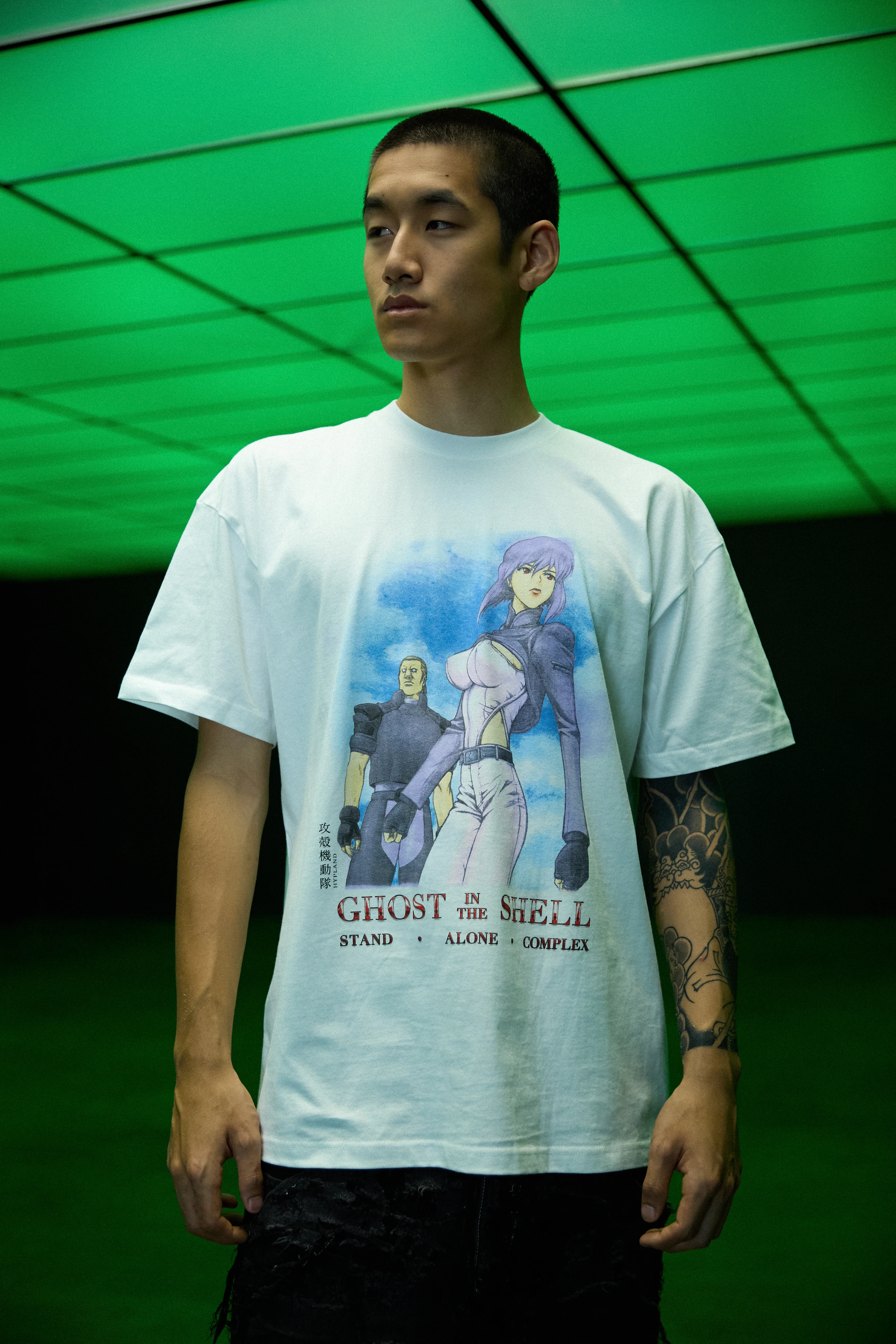 GITS IN THE WIND SHIRT (WHITE)