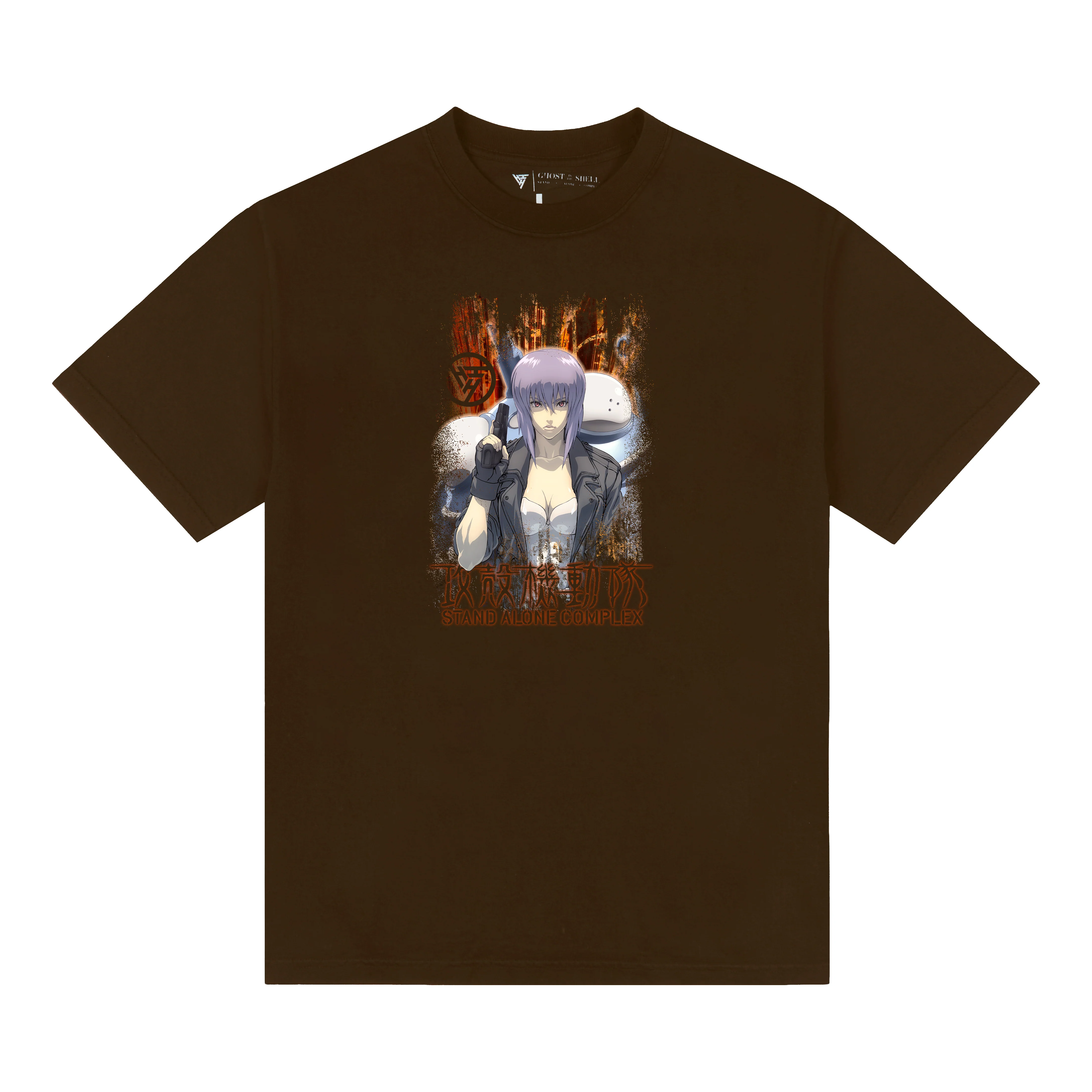 GITS STAND OFF SHIRT (CHOCOLATE)