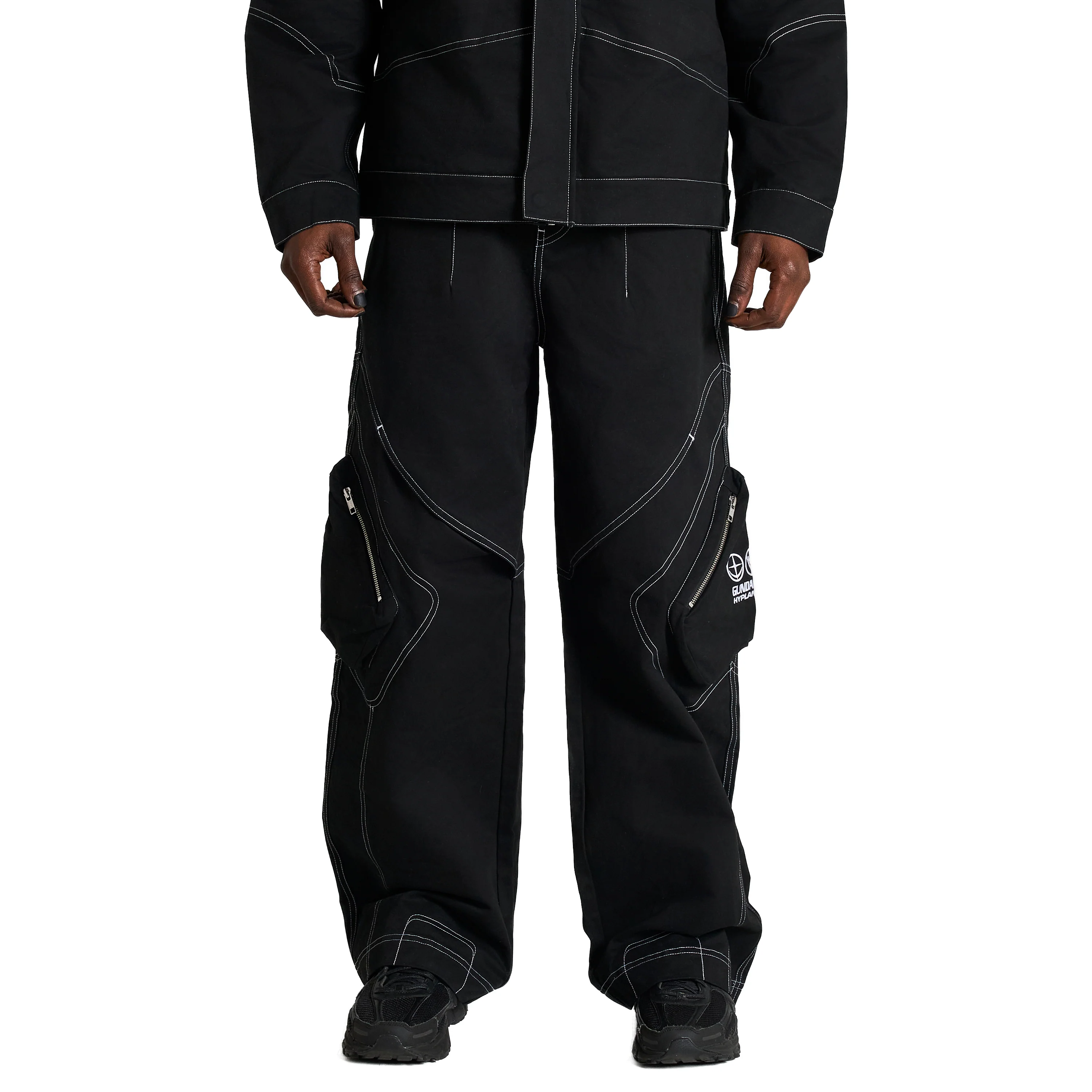 1287-gundam-brushed-twill-pants-black-3.webp GUNDAM BRUSHED TWILL PANTS (BLACK)