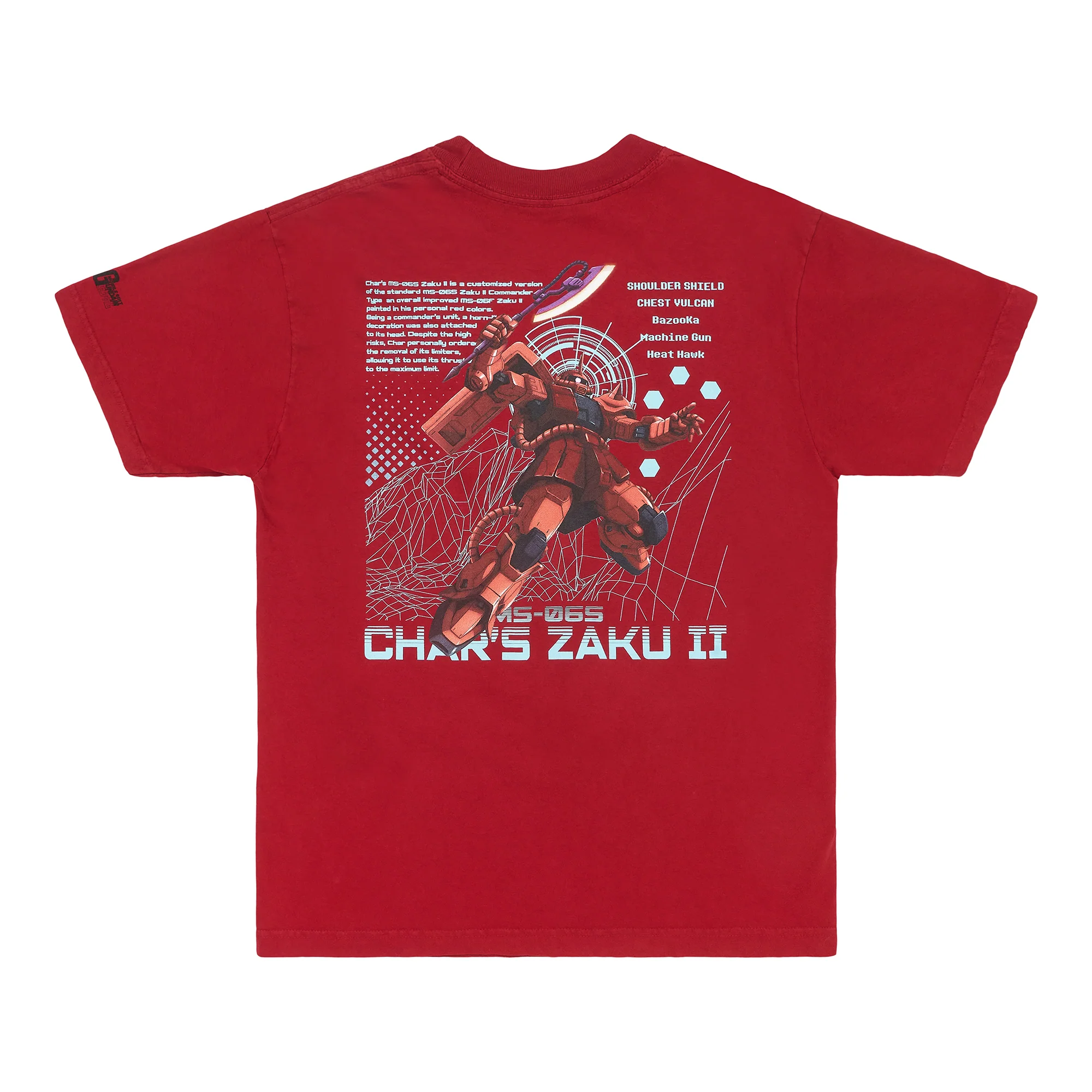 1402-gundam-zaku-shirt-red-1.webp GUNDAM ZAKU SHIRT (RED)