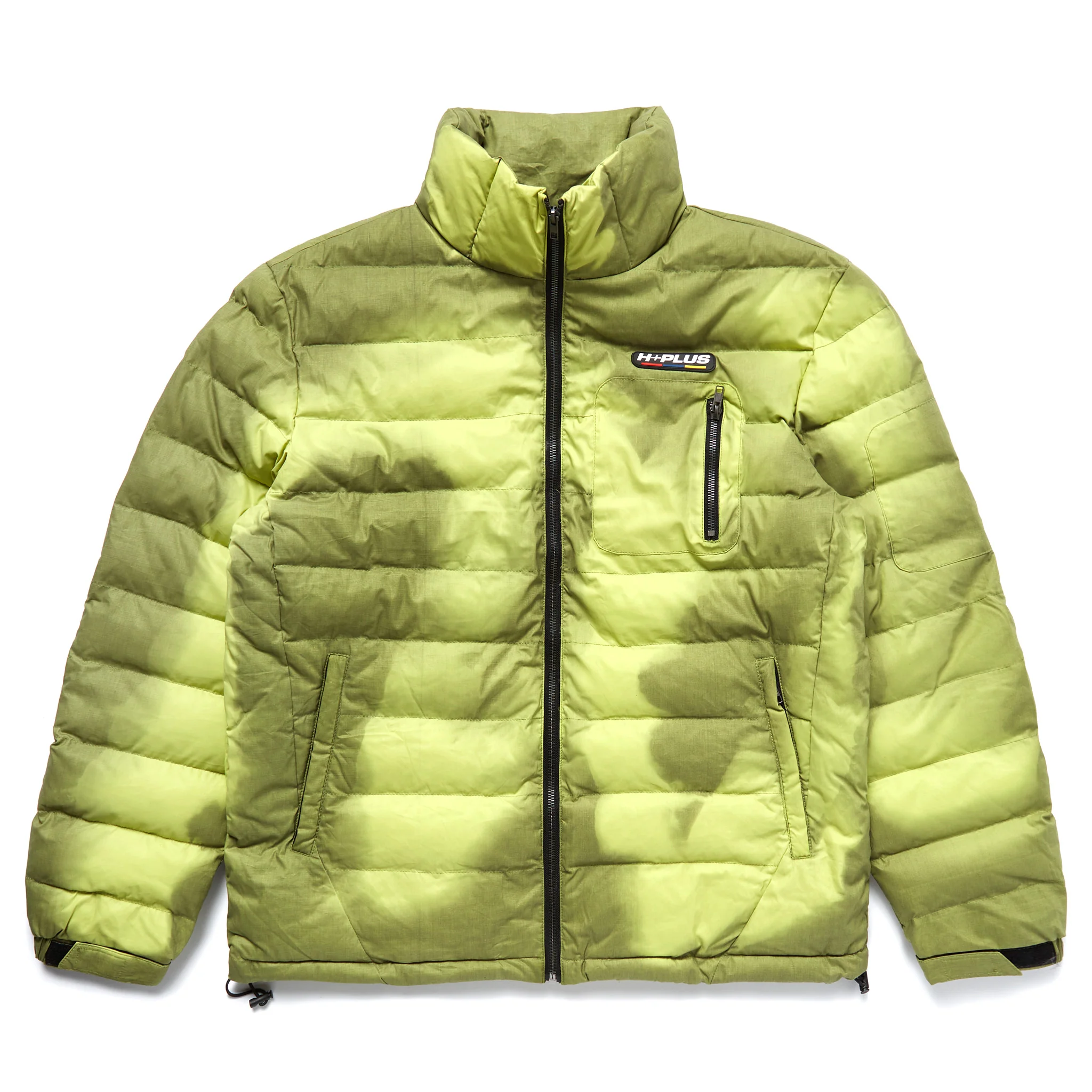 H+PLUS THERMO REACTIVE PUFFER JACKET (OLIVE)