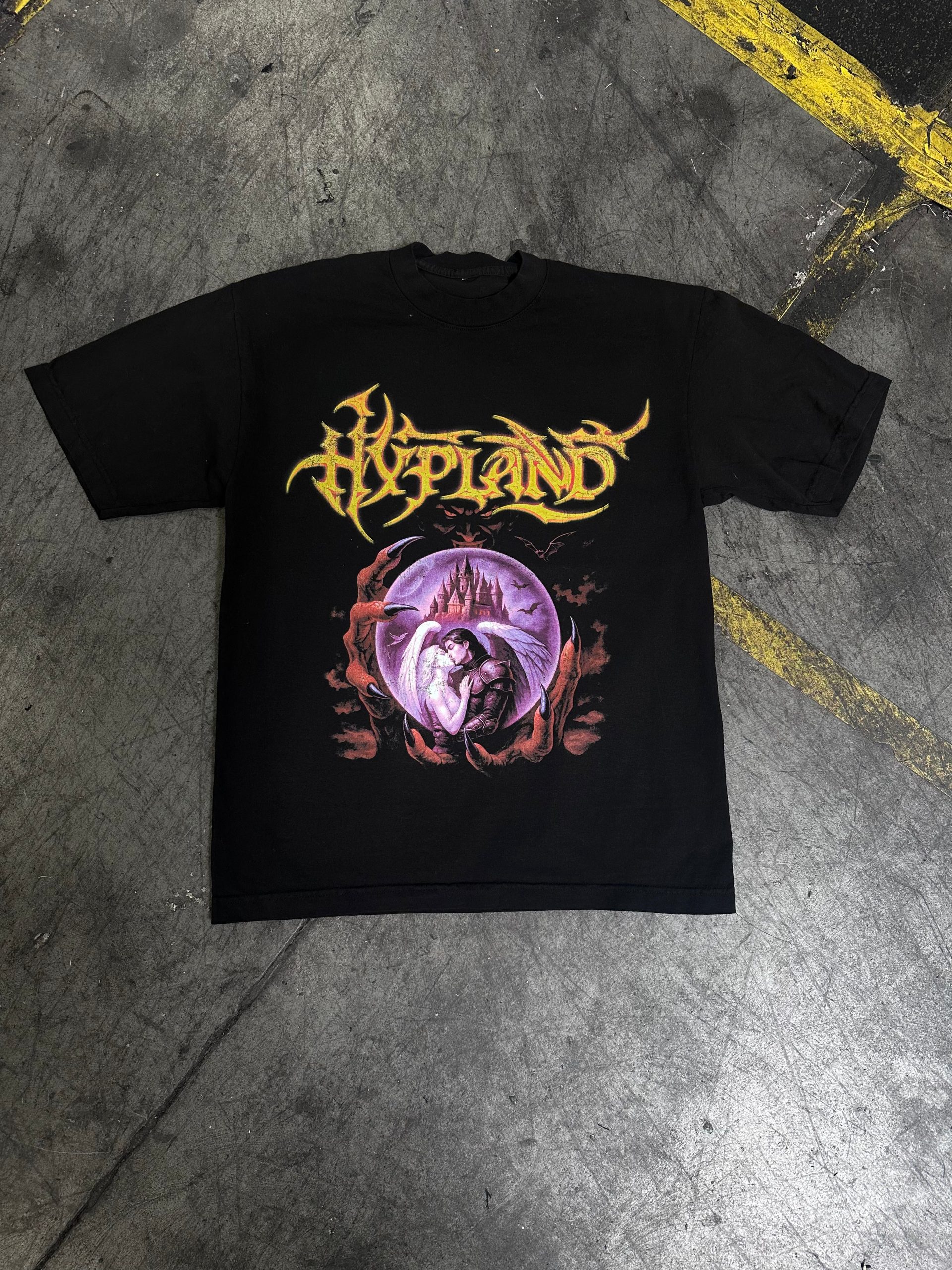 HALLOWEEN WICKED LOVE SHIRT (BLACK)