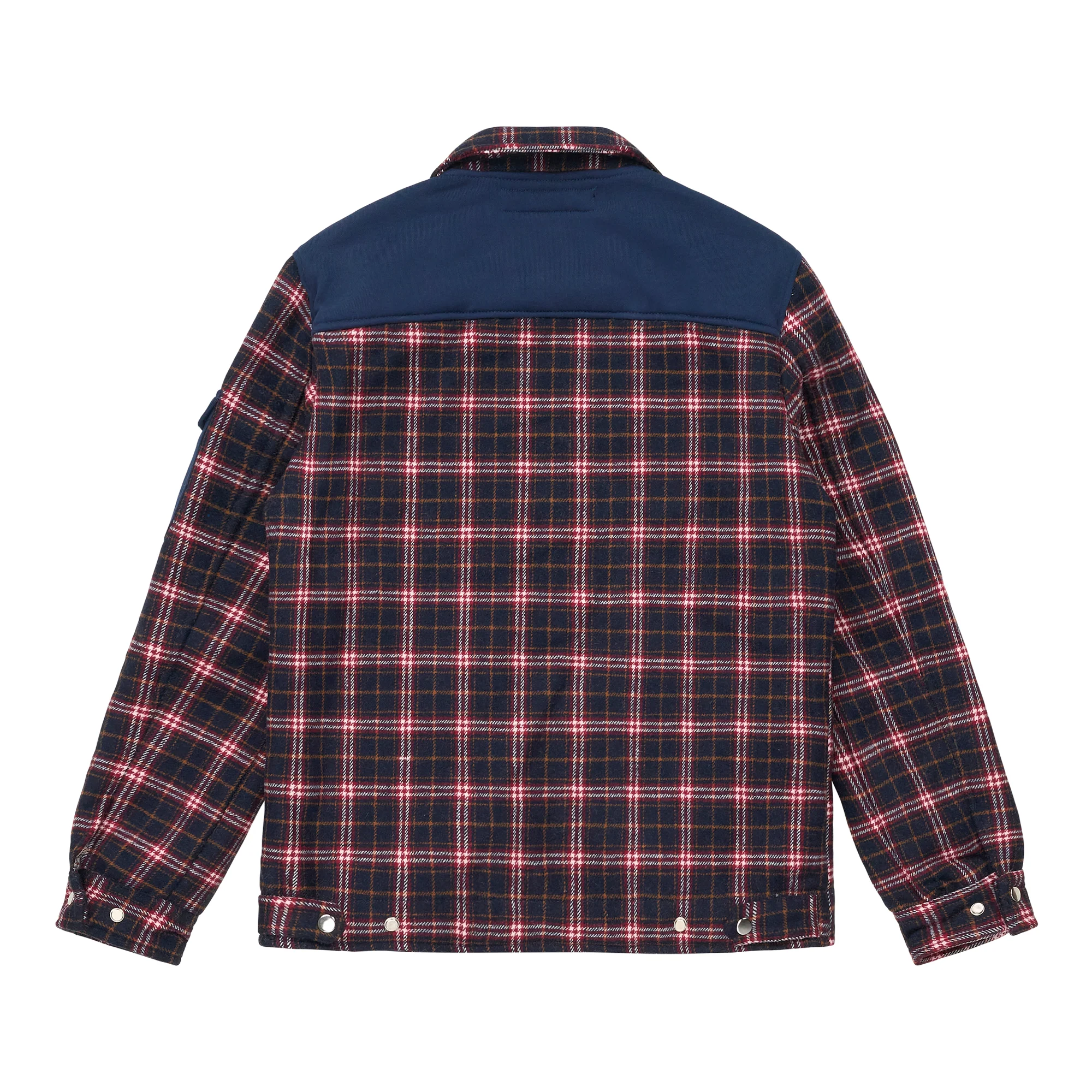 HYPLAND H+ FLEECE FLANNEL JACKET (NAVY)