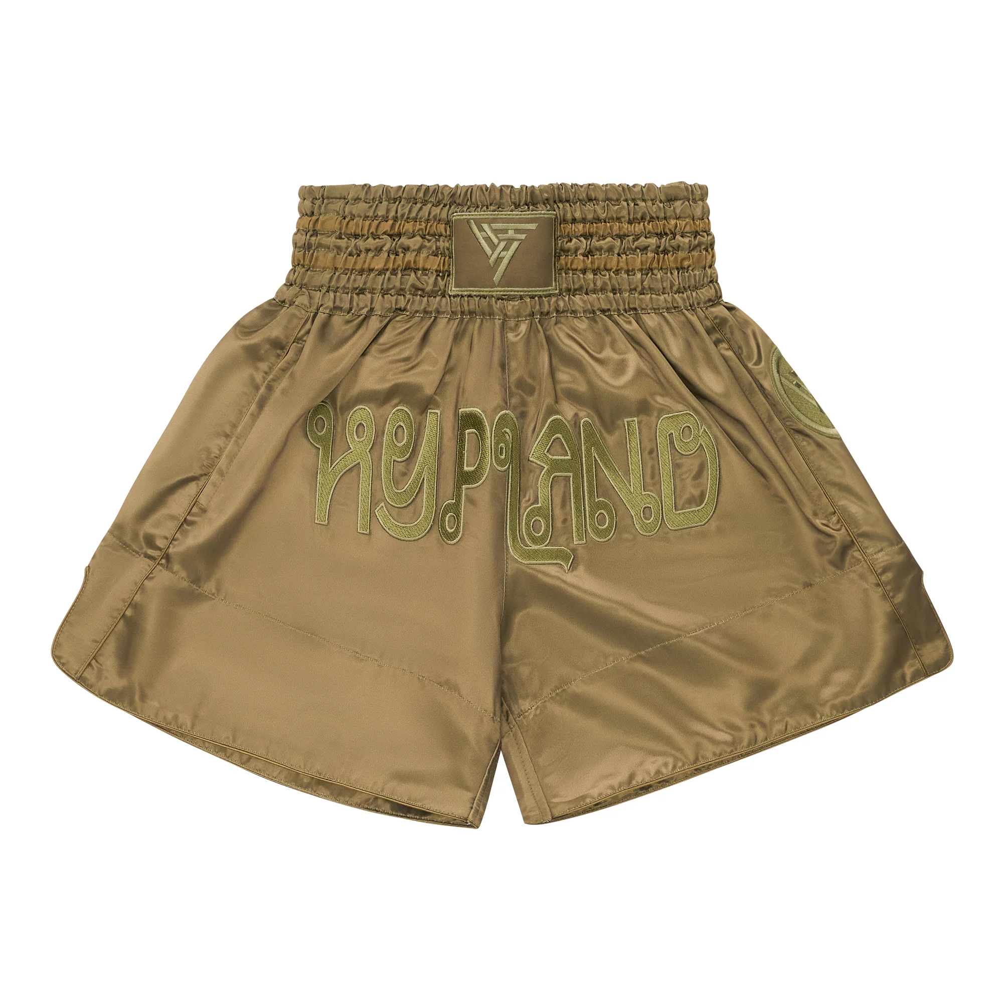 1657-hypland-muay-thai-shorts-olive-1.webp HYPLAND MUAY THAI SHORTS (OLIVE)
