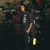 INITIAL D FUJIWARA 86 SHIRT (WASHED BLACK)