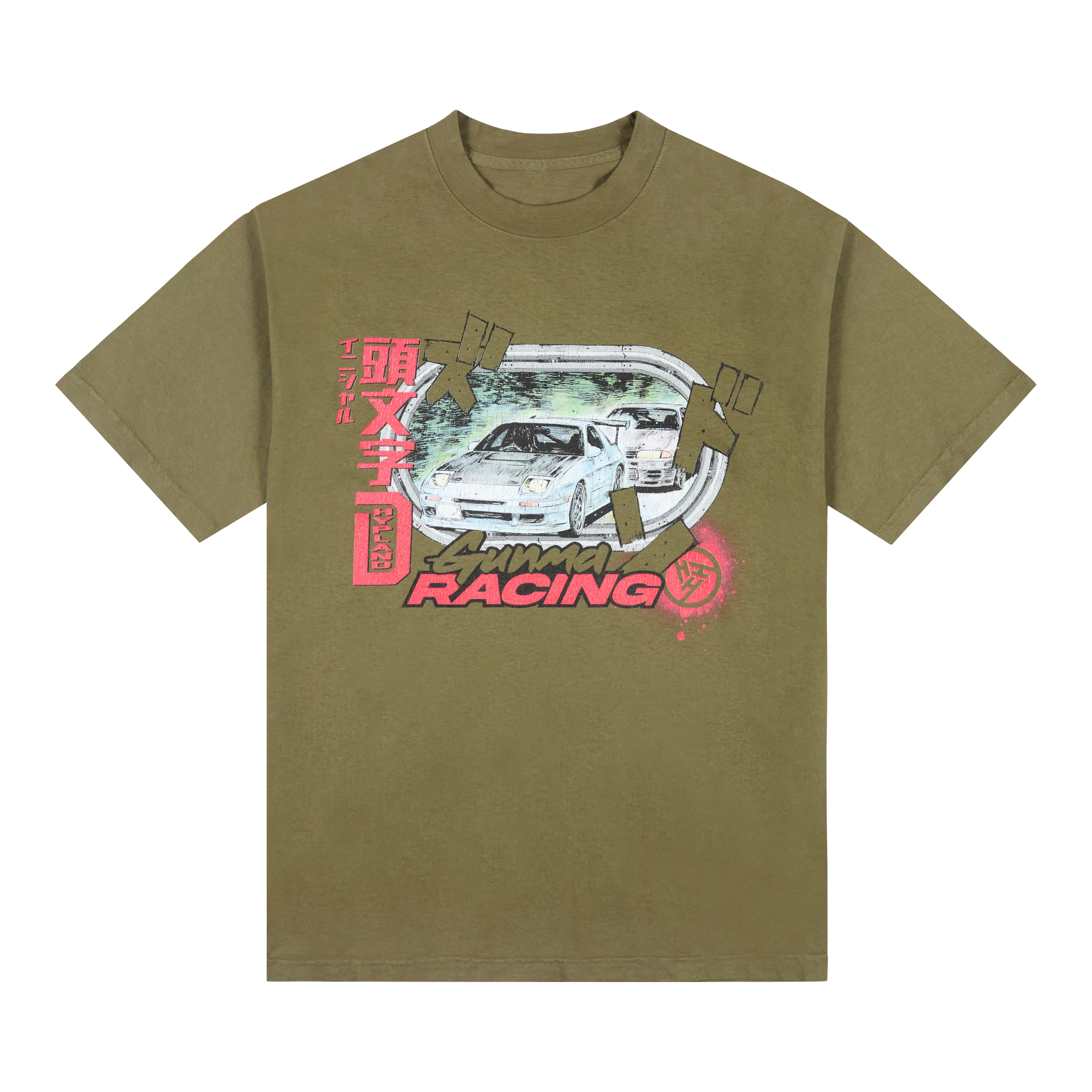 1818-initial-d-gunma-racing-shirt-olive-1.webp INITIAL D GUNMA RACING SHIRT (OLIVE)