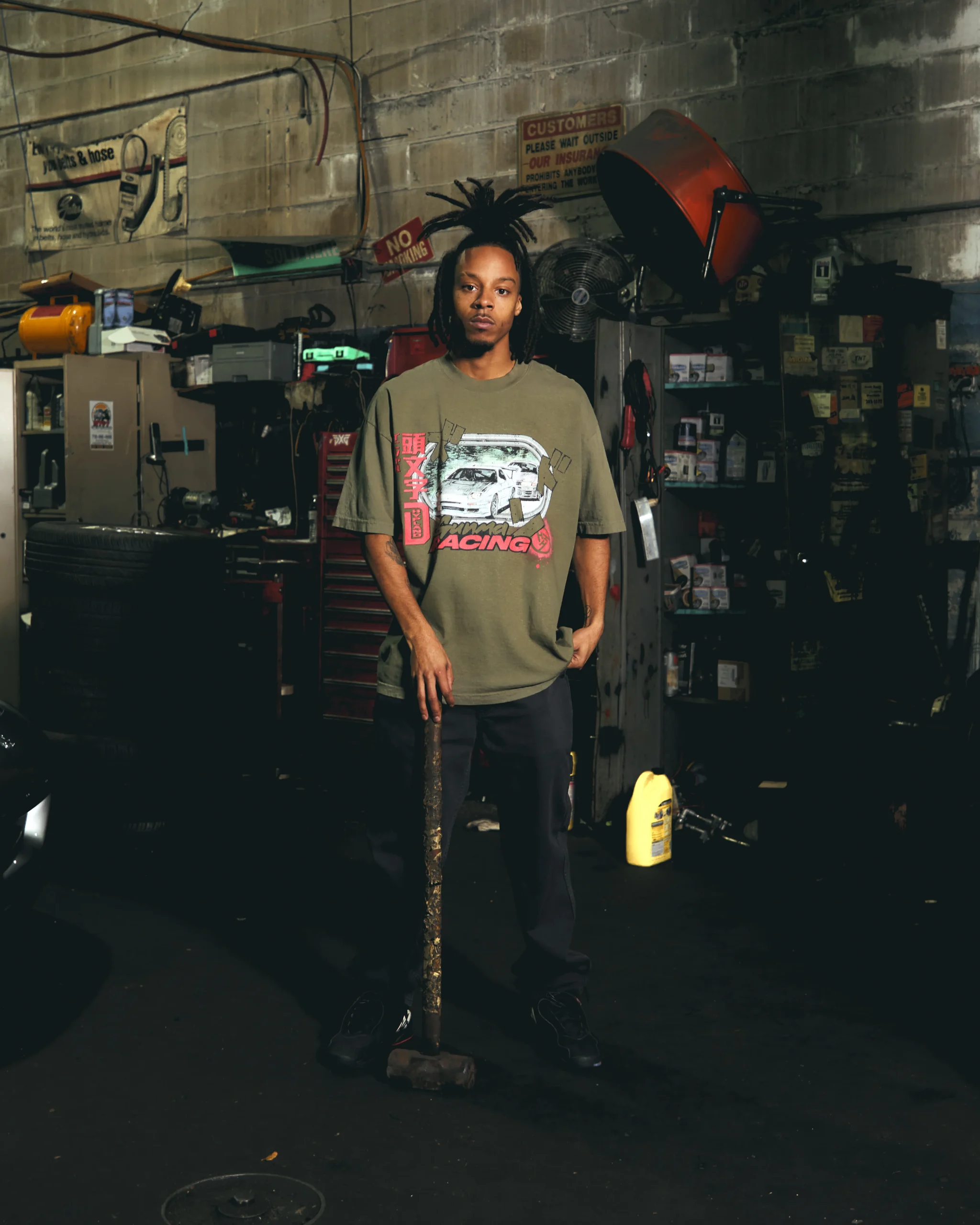 1818-initial-d-gunma-racing-shirt-olive-2.webp INITIAL D GUNMA RACING SHIRT (OLIVE)