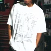 INITIAL D IMPACT BLUE SHIRT (WHITE)