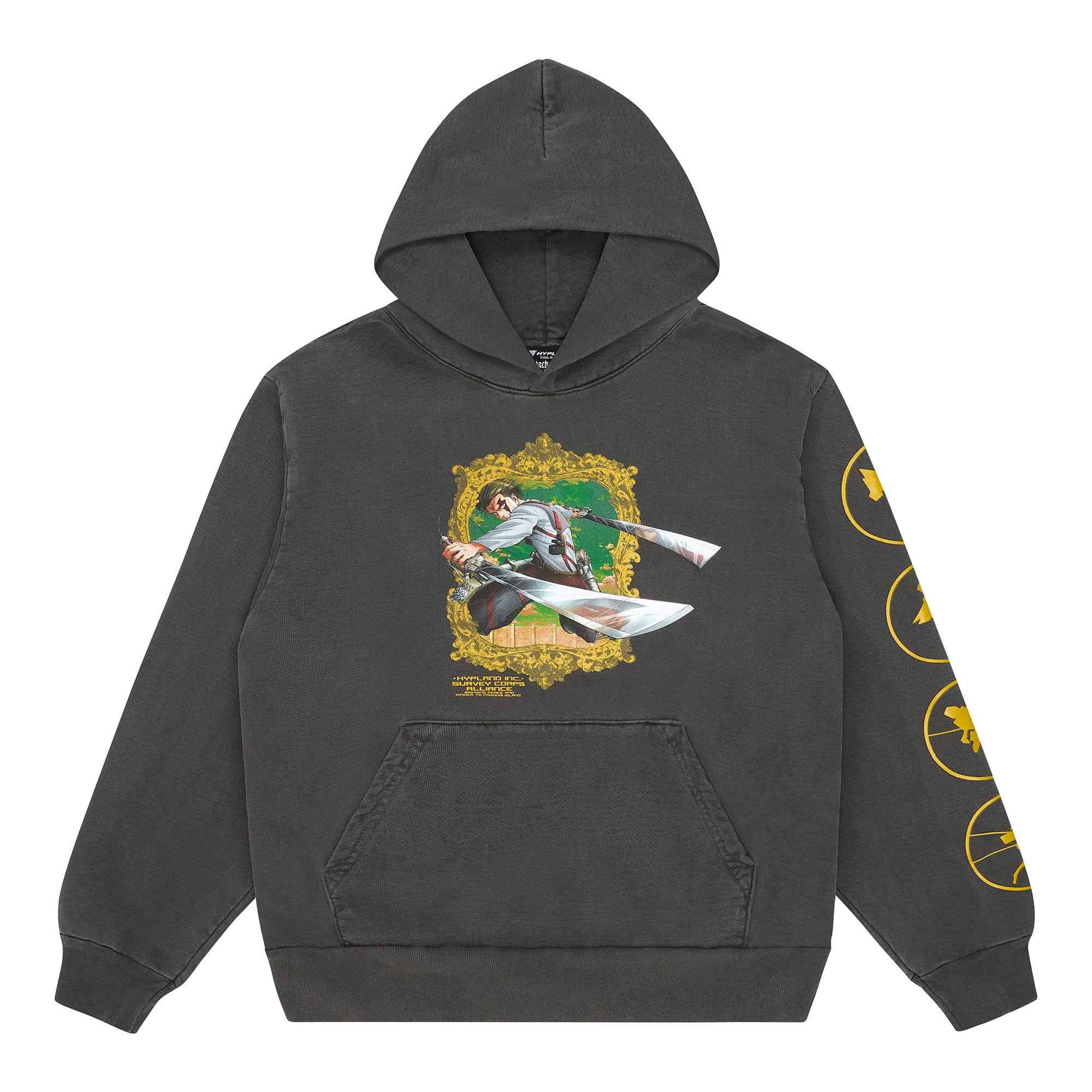 191-aot-levi-frame-hoodie-washed-black-1.jpg AOT LEVI FRAME HOODIE (WASHED BLACK)