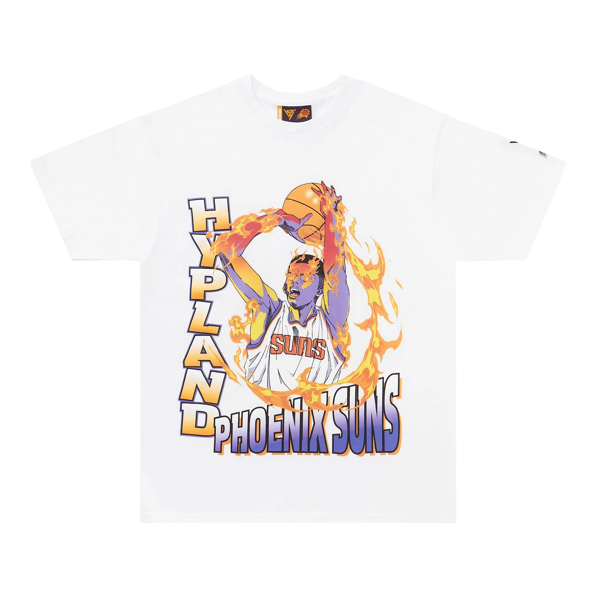 NBA PHOENIX SUNS HEATIN’ UP TSHIRT (WHITE)