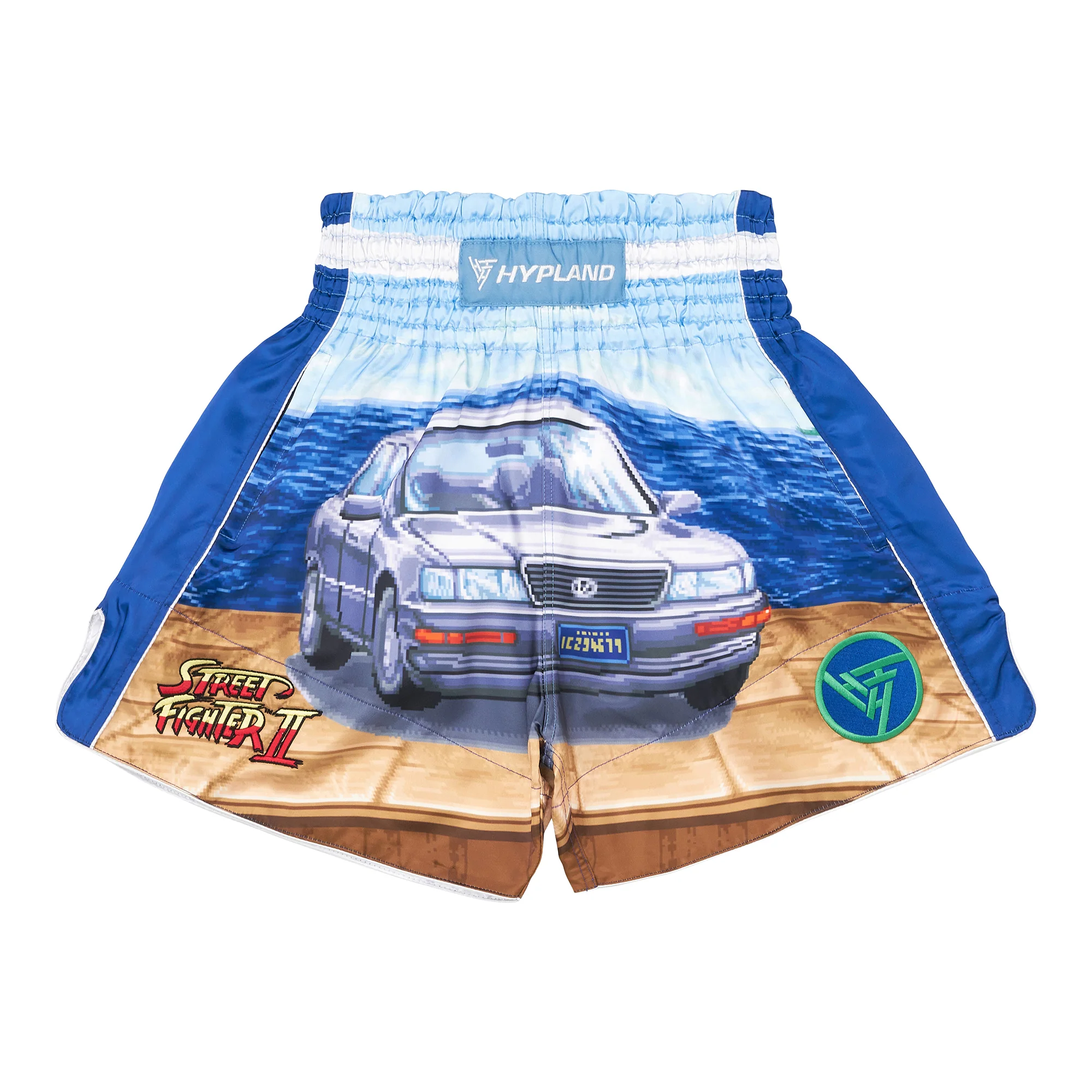 2443-small-small-variation-1.webp STREET FIGHTER CAR MUAY THAI SHORTS (BLUE)