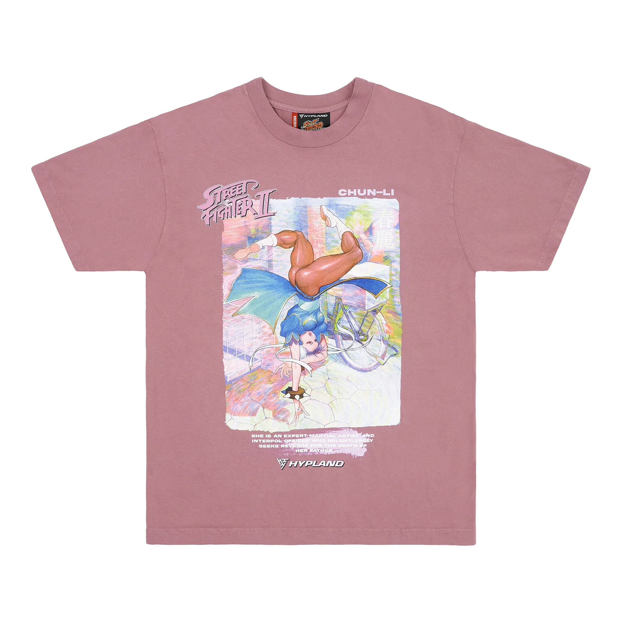 2464-small-small-variation-1.webp STREET FIGHTER CHUN LI PAINT SHIRT (MAUVE)