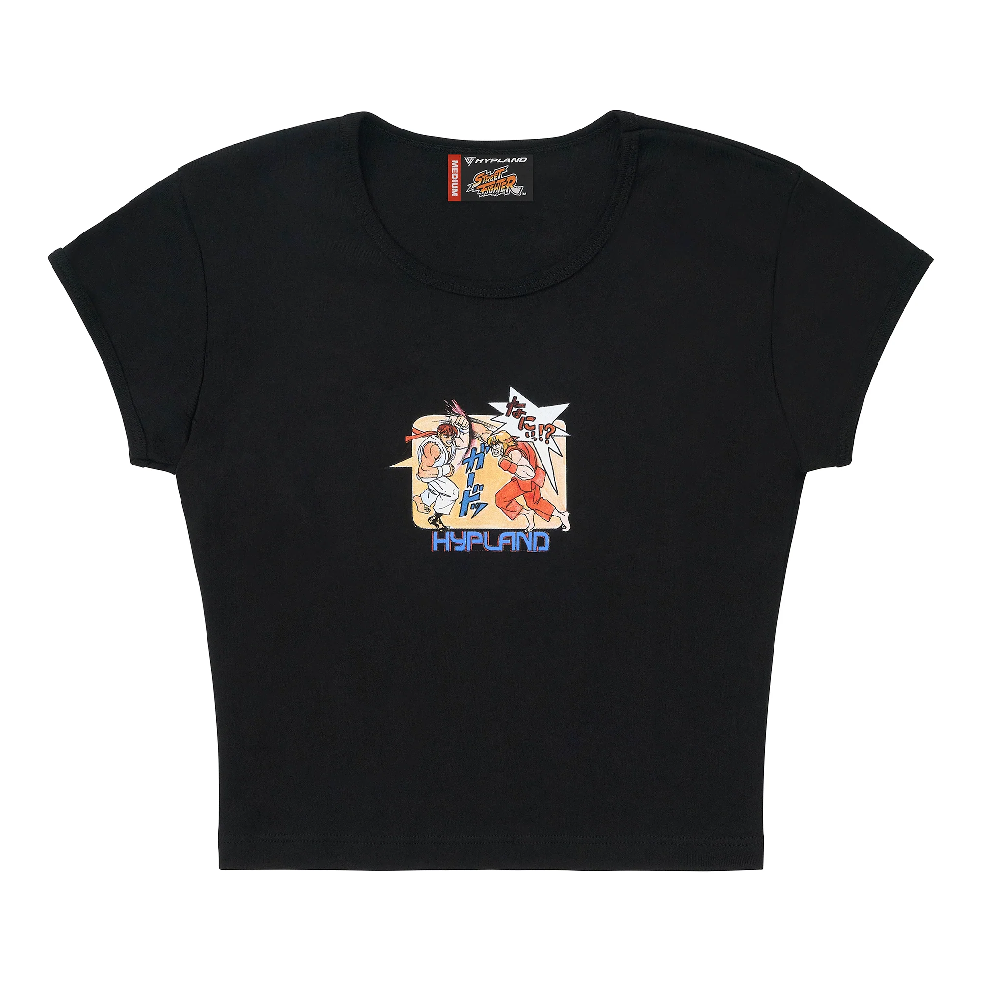 2540-street-fighter-wmns-ryu-v-ken-pencil-baby-tee-black-1.webp STREET FIGHTER WMNS RYU V KEN PENCIL BABY TEE (BLACK)