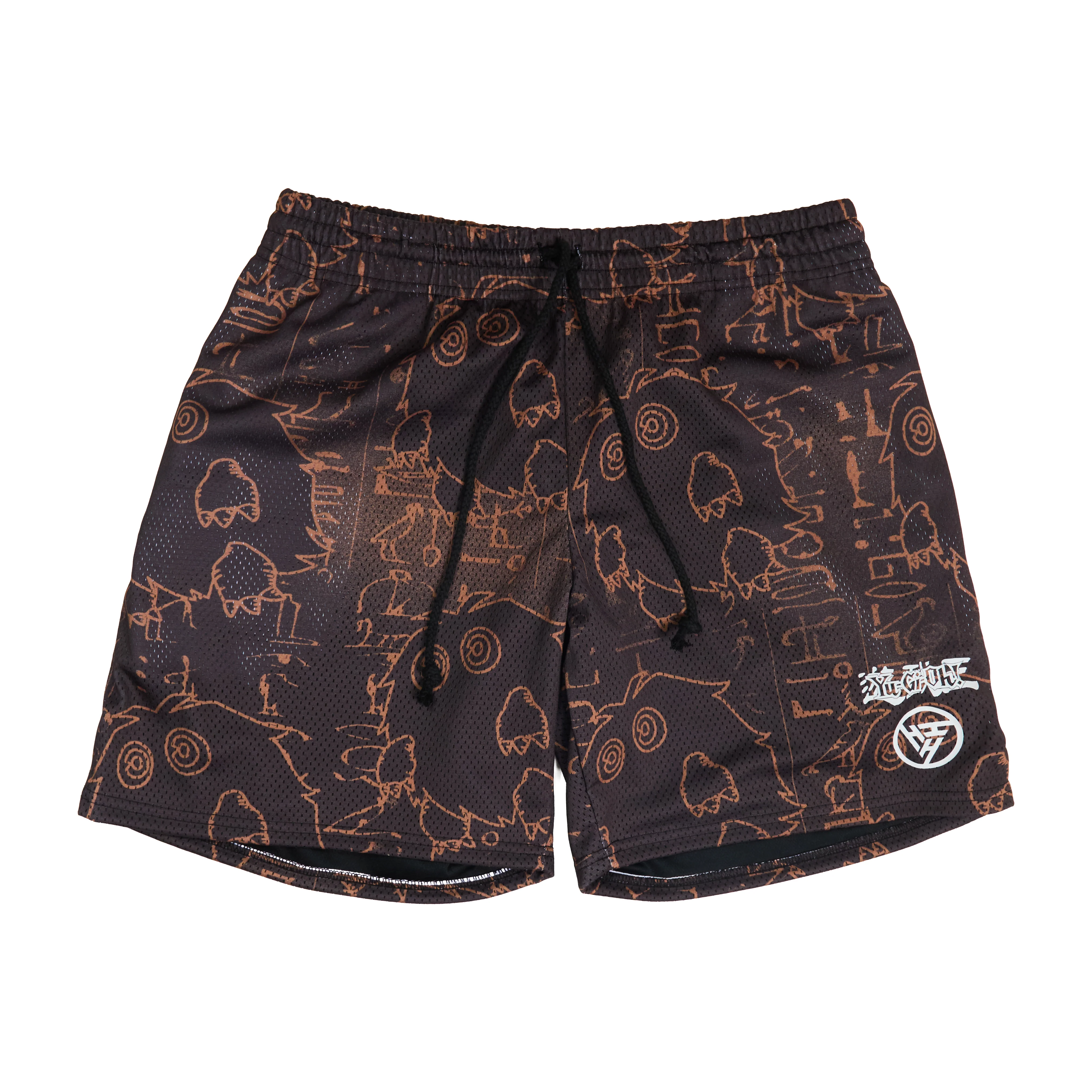 2721-yugioh-kuriboh-mesh-shorts-black-1.webp YUGIOH KURIBOH MESH SHORTS (BLACK)