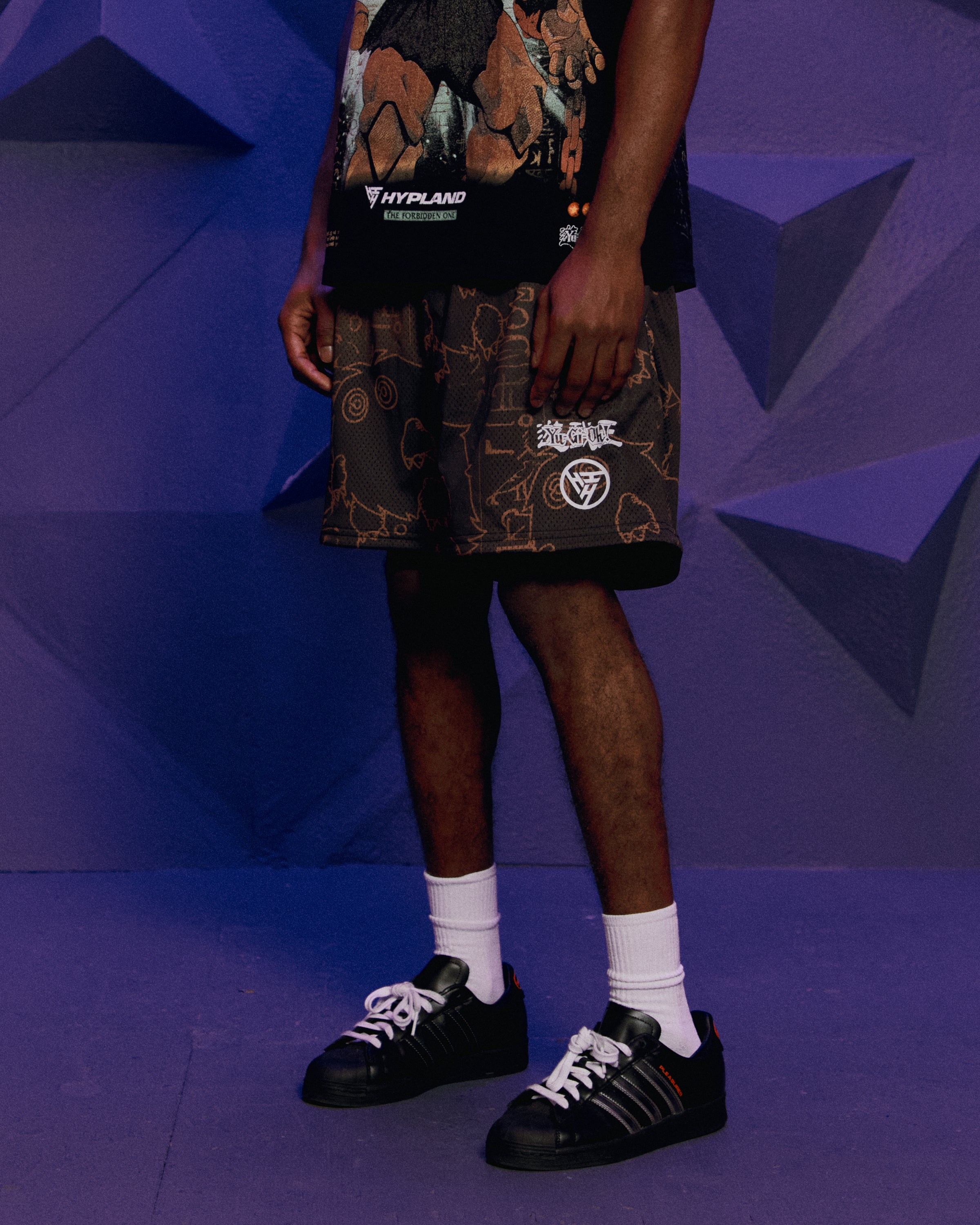 2721-yugioh-kuriboh-mesh-shorts-black-4.jpg YUGIOH KURIBOH MESH SHORTS (BLACK)