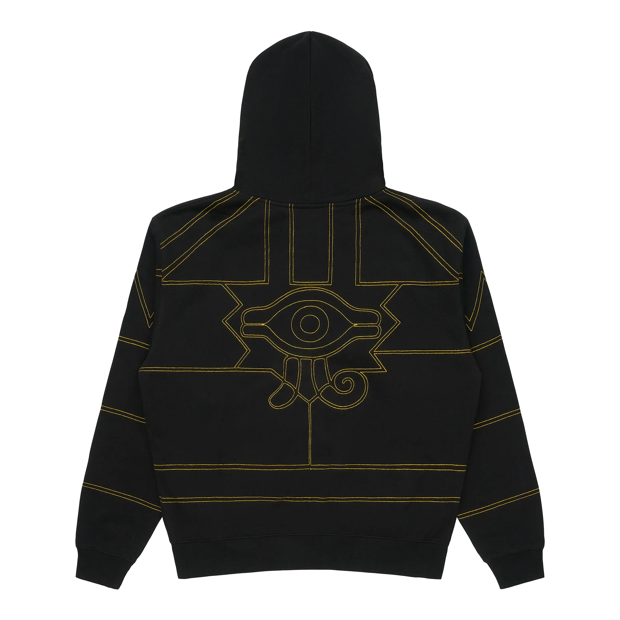 YUGIOH PUZZLE ZIP HOODIE (BLACK)