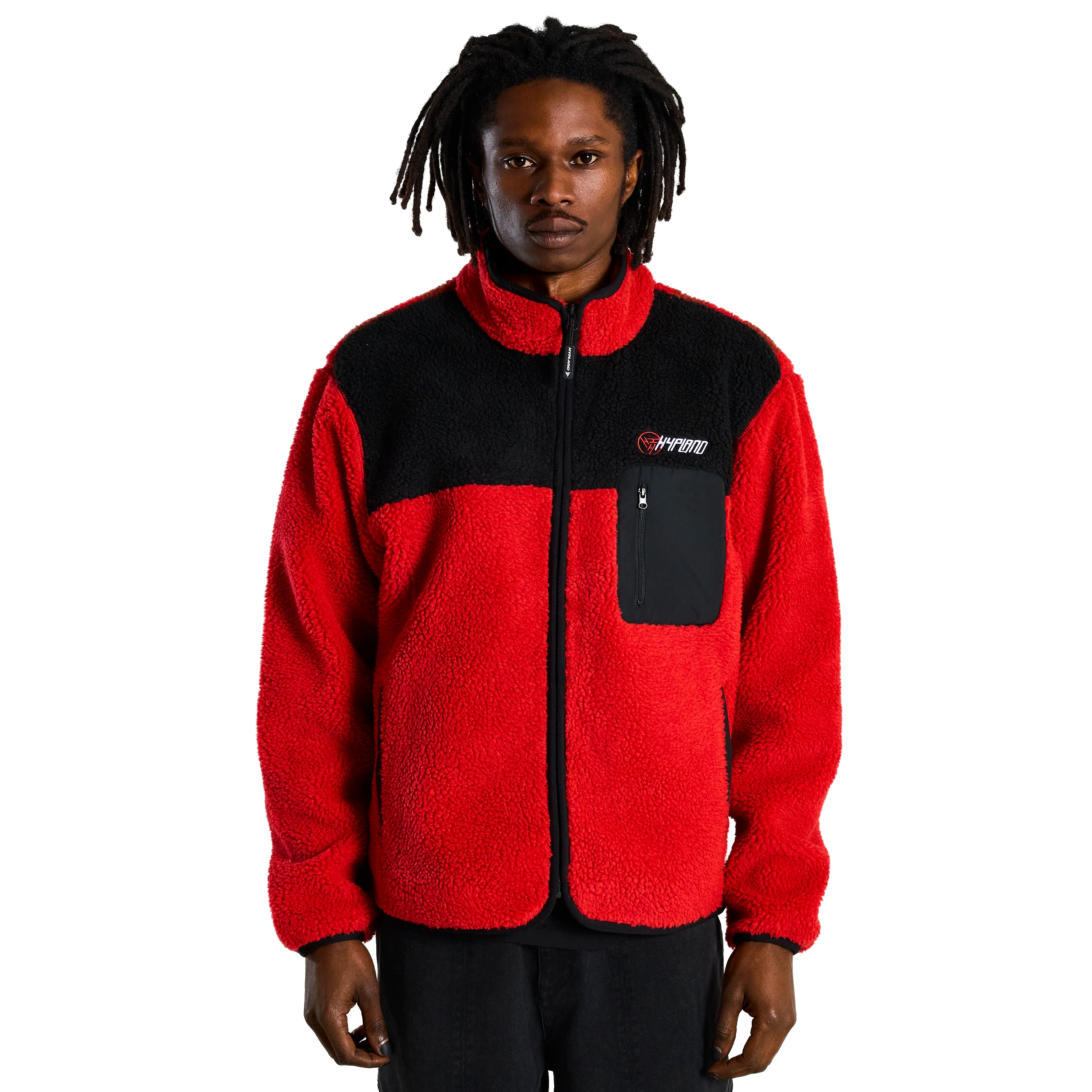 YUGIOH SLIFER SHERPA JACKET (RED)