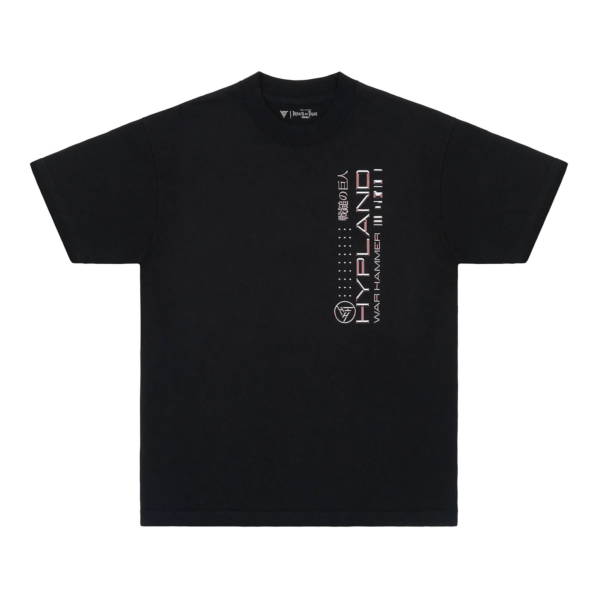AOT WAR HAMMER SHIRT (BLACK)
