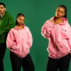 DEMON SLAYER NEZUKO GRADIENT HOODIE (PINK)