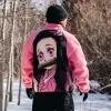 DEMON SLAYER NEZUKO SHERPA JACKET (PINK)