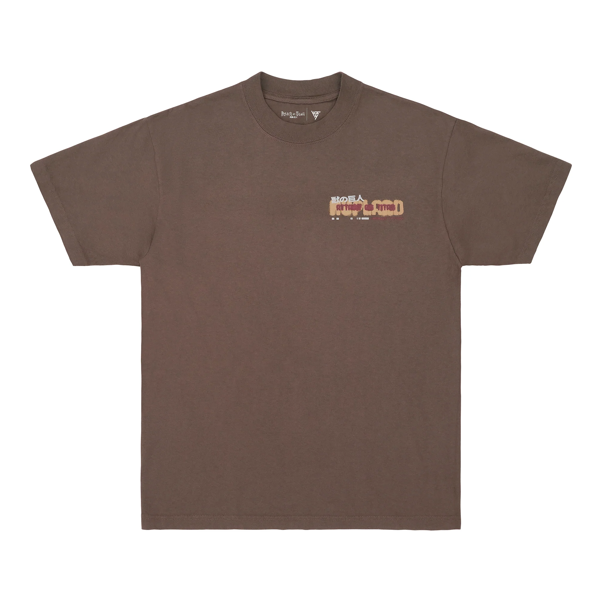 AOT BEAST TITAN SHIRT (CHOCOLATE)