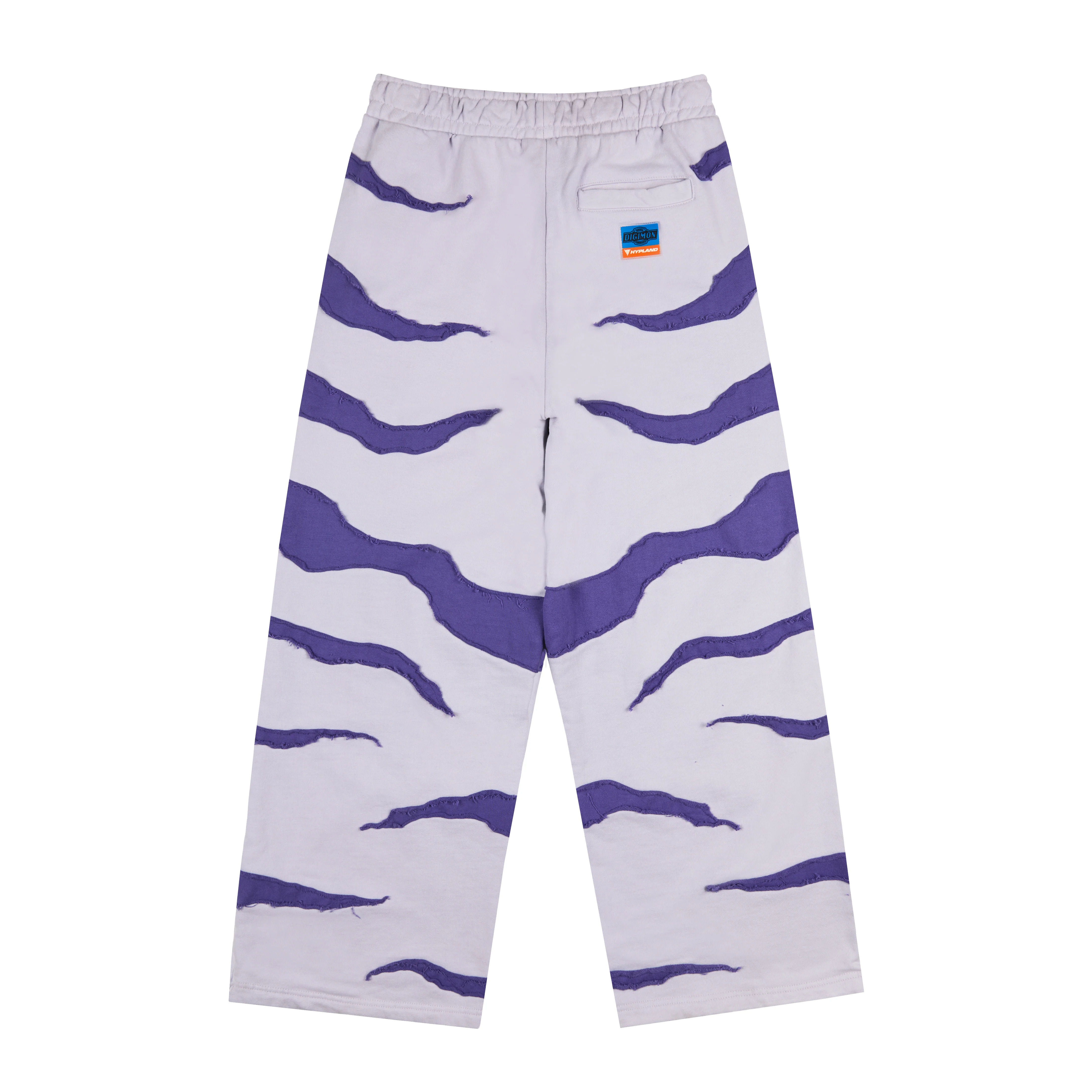 DIGIMON GARURUMON SWEAT PANTS (GREY/BLUE)